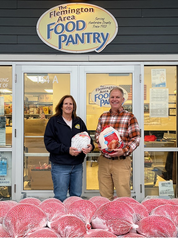 Donation to Flemington Food Pantry